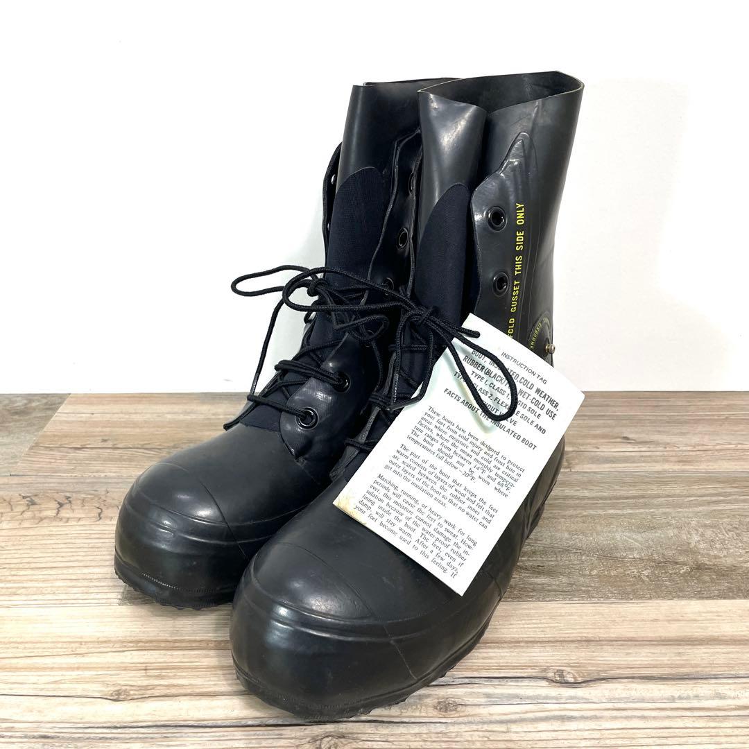 専用　　　アメリカ軍 ミッキーマウスブーツ バルブ付き 8R デッドストック