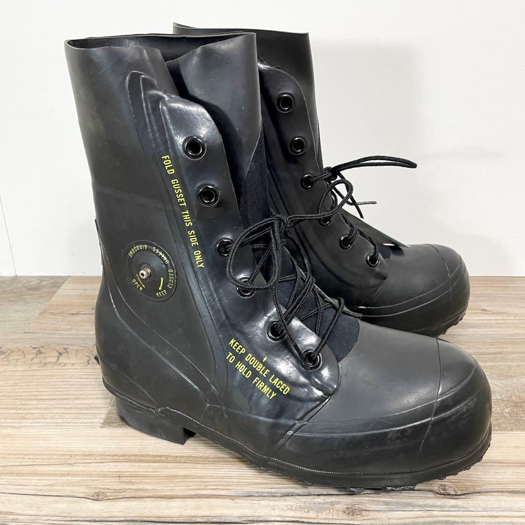 専用　　　アメリカ軍 ミッキーマウスブーツ バルブ付き 8R デッドストック