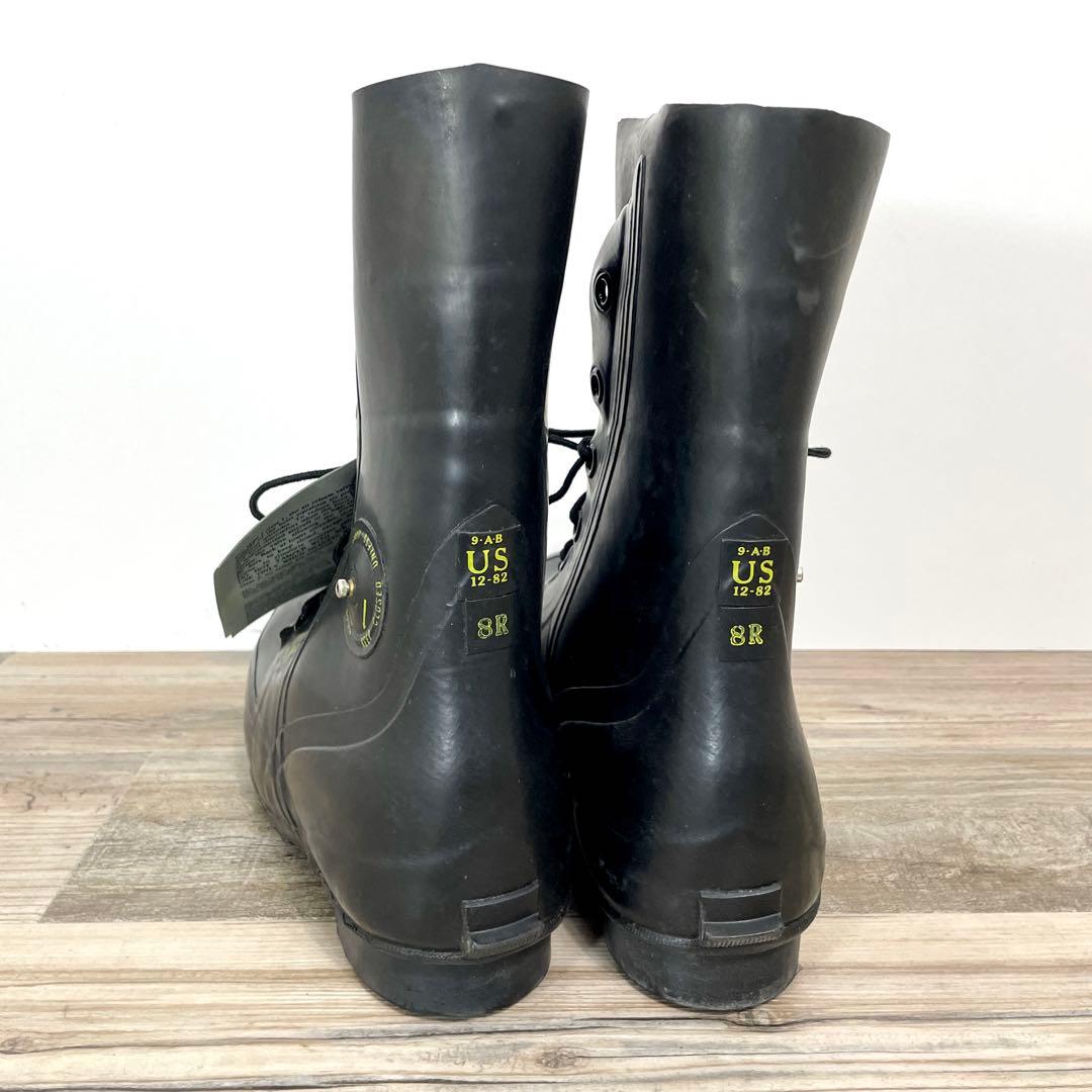 専用　　　アメリカ軍 ミッキーマウスブーツ バルブ付き 8R デッドストック