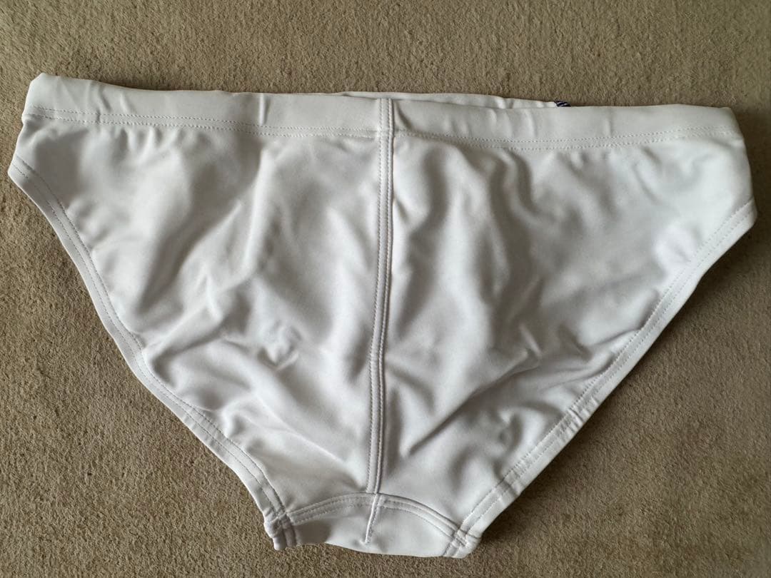 arena 競泳水着 Lサイズ ホワイト/ブルー