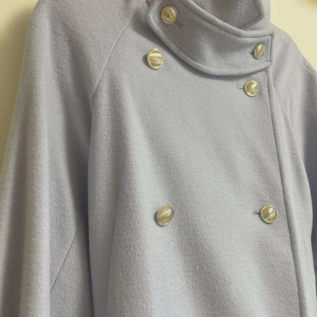 ウールカシミヤスタンドカラーコート SNIDEL