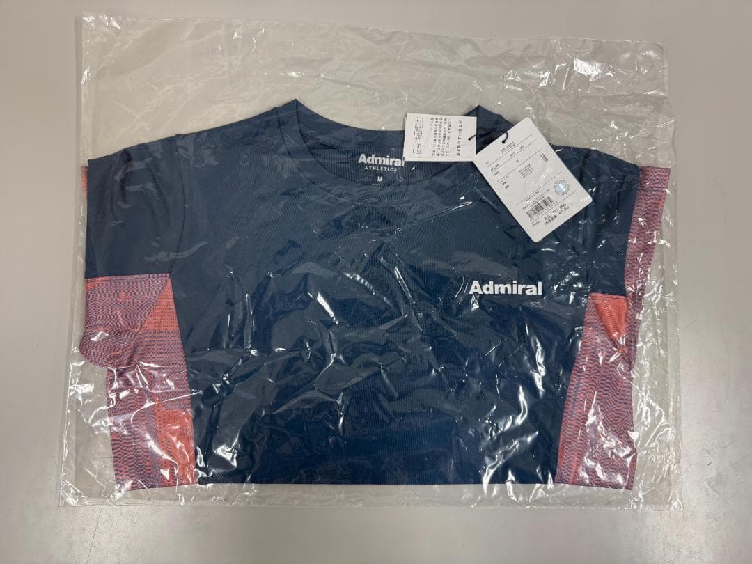 アドミラル サイドフレアヘムグラフィックTEE (ATLA503) ネイビー