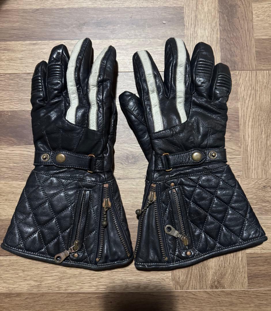 Schott レザー バイクグローブ ショット アメカジ ハーレー 牛革