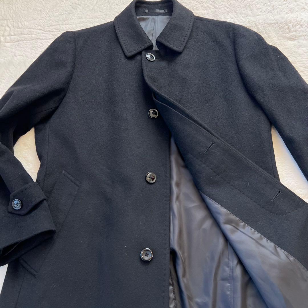 カシミヤ100% バレストリーノ イタリア チェスターコート M