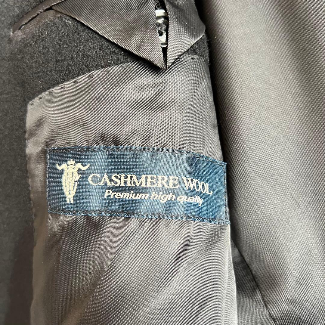 カシミヤ100% バレストリーノ イタリア チェスターコート M