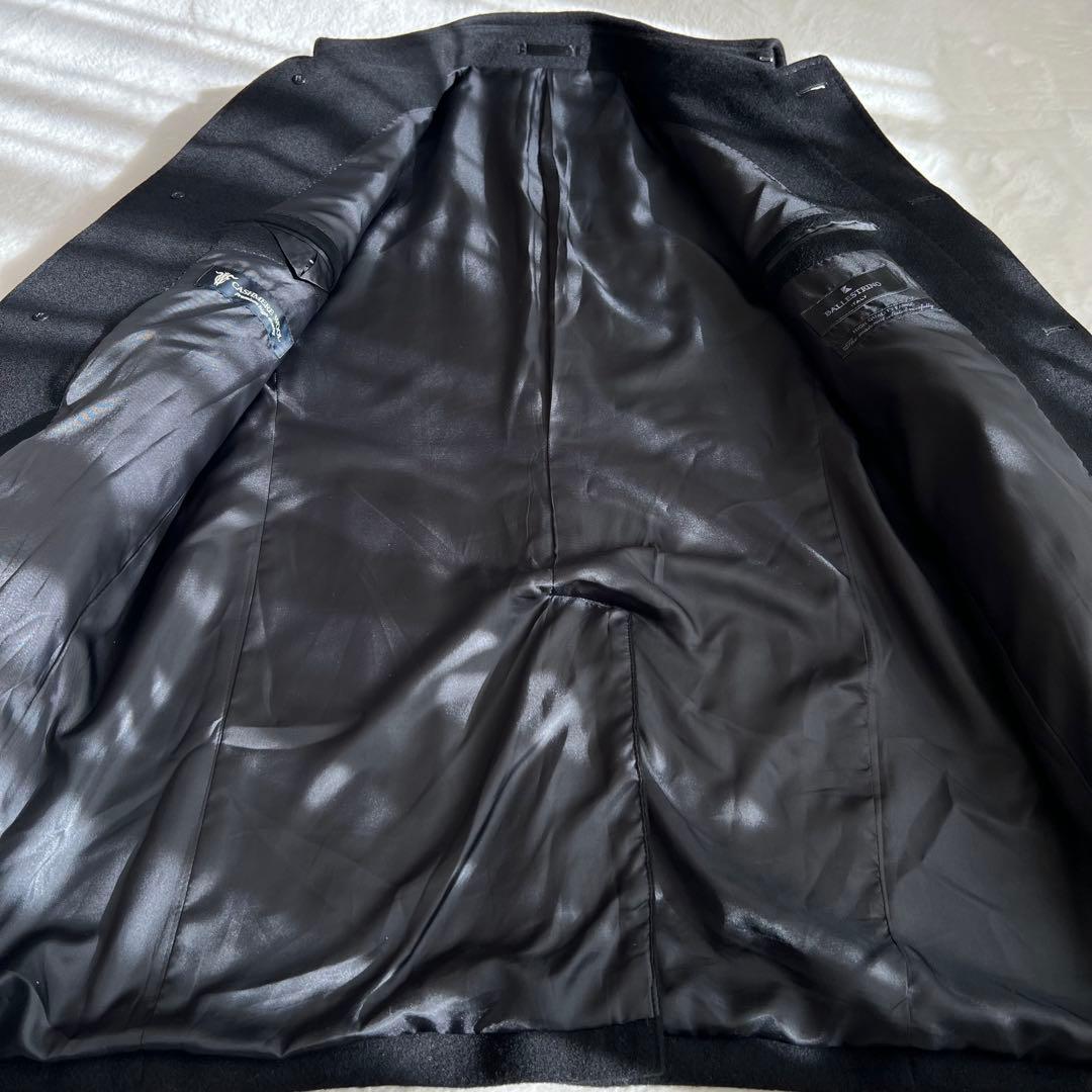 カシミヤ100% バレストリーノ イタリア チェスターコート M