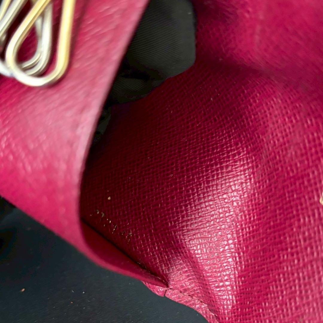 ルイヴィトン キーケース4 モノグラム フーシャ M60705 ミュルティクレ４