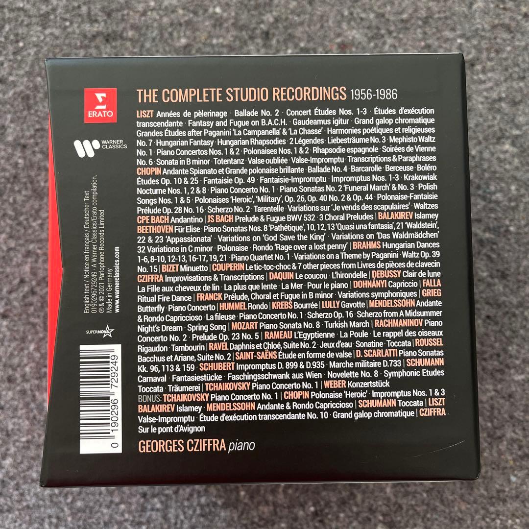 ES CZIFFRA スタジオ録音全集 41CD