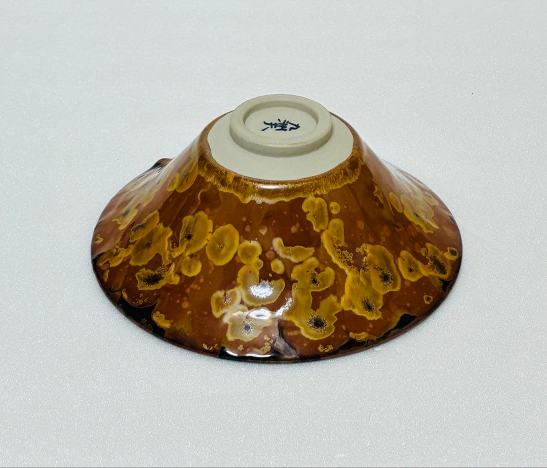 お値下❌有田焼 宮家献上 日展作家馬場真右衛門 馬場九洲夫 朝顔型 雷神 鉢