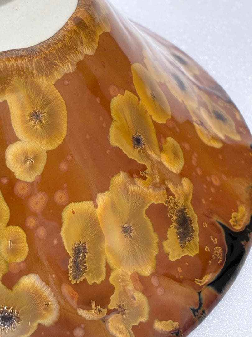 お値下❌有田焼 宮家献上 日展作家馬場真右衛門 馬場九洲夫 朝顔型 雷神 鉢