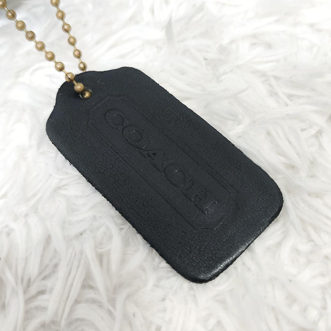 COACH コーチ バケツ型 ファスナー オールレザーショルダーバッグ チャーム