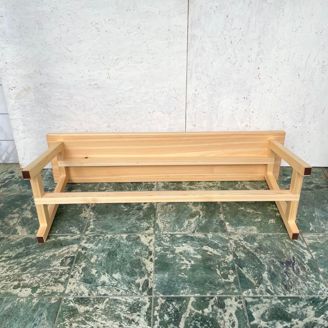 じゅん　国産ひのき　ダイニングベンチ　木製ベンチ