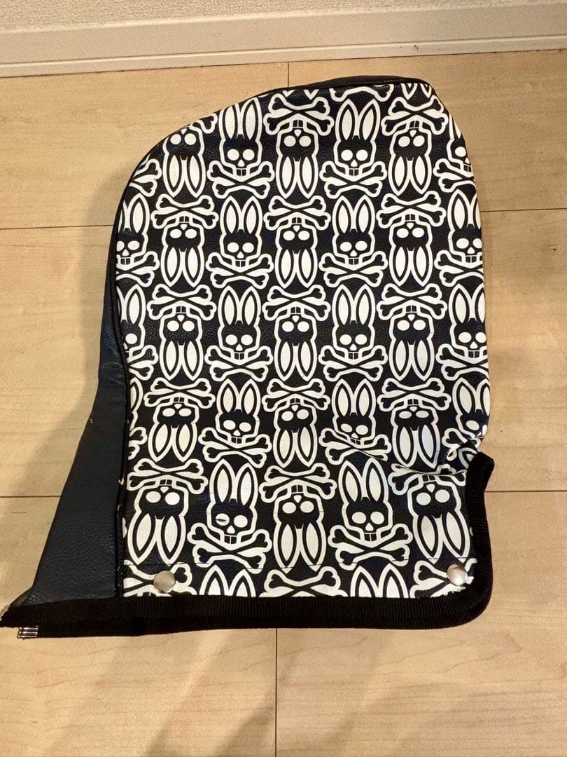 Psycho Bunny キャディバッグ 紺/白/黄色