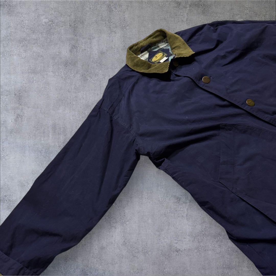 sstMcGREGOR襟コーデュロイvintageジャケットチェックライニ