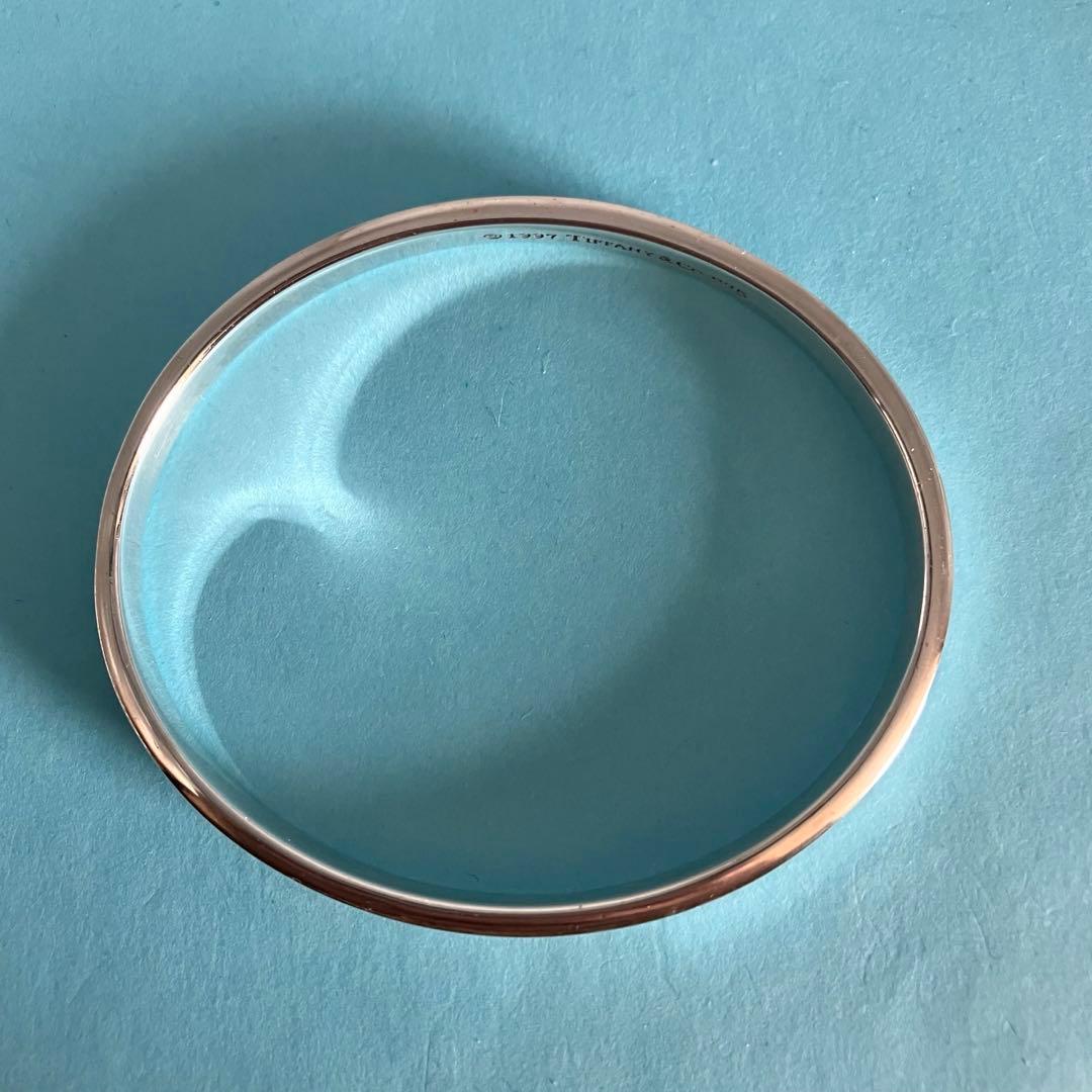 TIFFANY＆Co 1837 ナロー バングル 手首周り19cm SV925