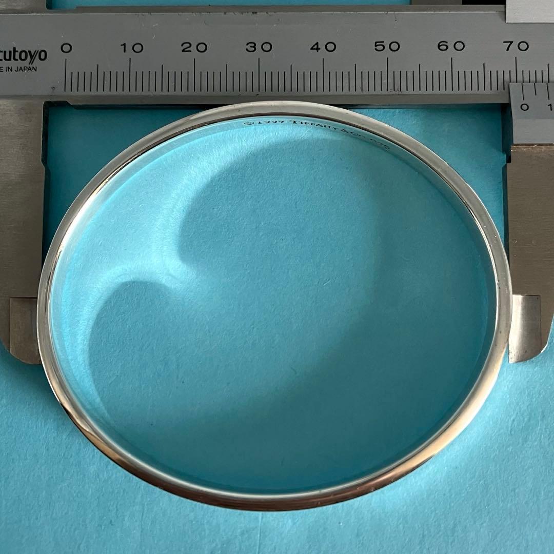 TIFFANY＆Co 1837 ナロー バングル 手首周り19cm SV925