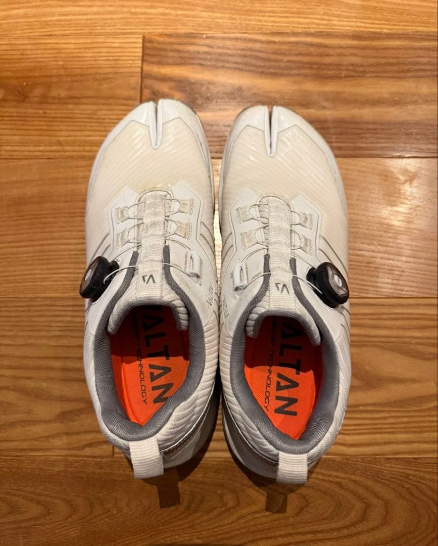 VALTAN 足袋ゴルフシューズ ホワイト 26.5cm BOA