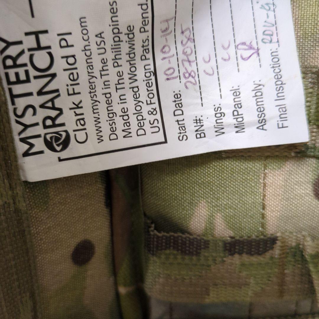MYSTERY RANCH　バックパック　マルチカム