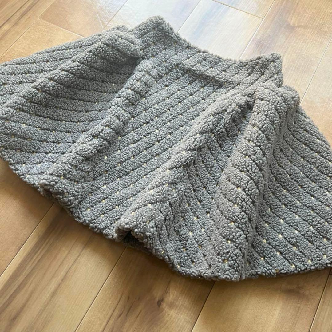 Bibiy. ODETTE BOA PLEATED SKIRT サイズS