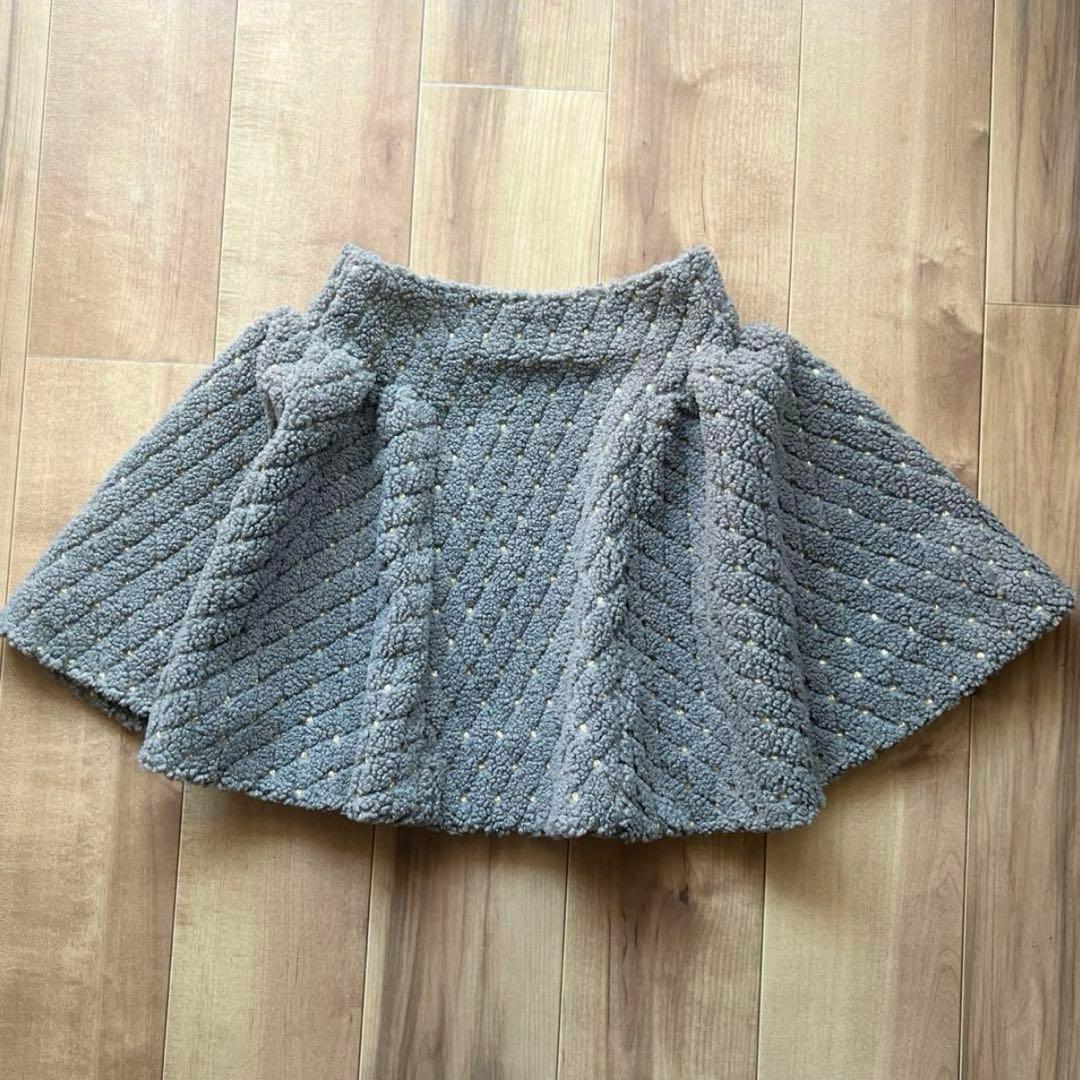 Bibiy. ODETTE BOA PLEATED SKIRT サイズS