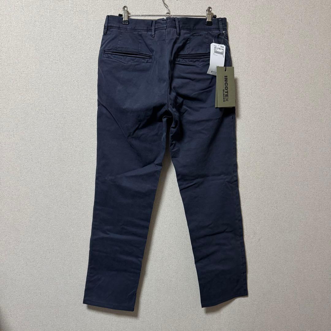 INCOTEX SLACKS 100番 コットンギャバジン チノパンツ 30