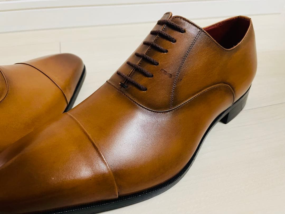 madrasマドラス新品・未使用ビジネスシューズ　マッケイ製法 革底25.5cm