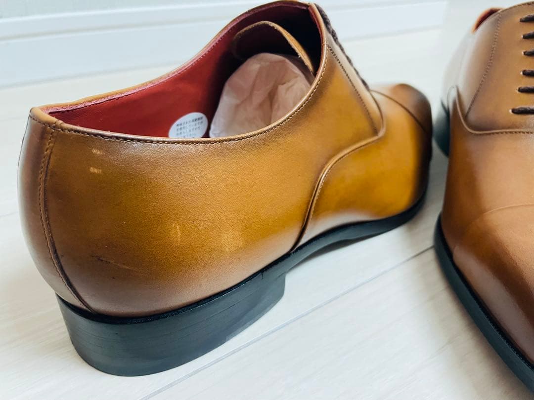 madrasマドラス新品・未使用ビジネスシューズ　マッケイ製法 革底25.5cm