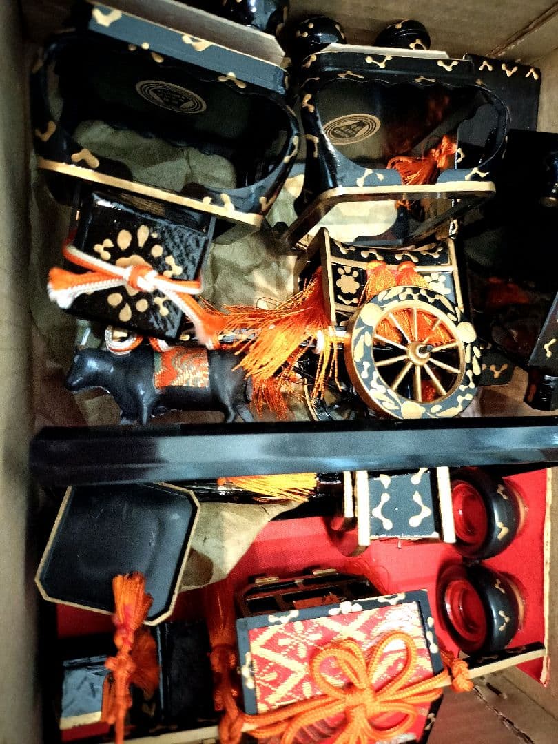 昭和40年代 アンティーク 希少雛人形 (オルゴール、ライト付き)