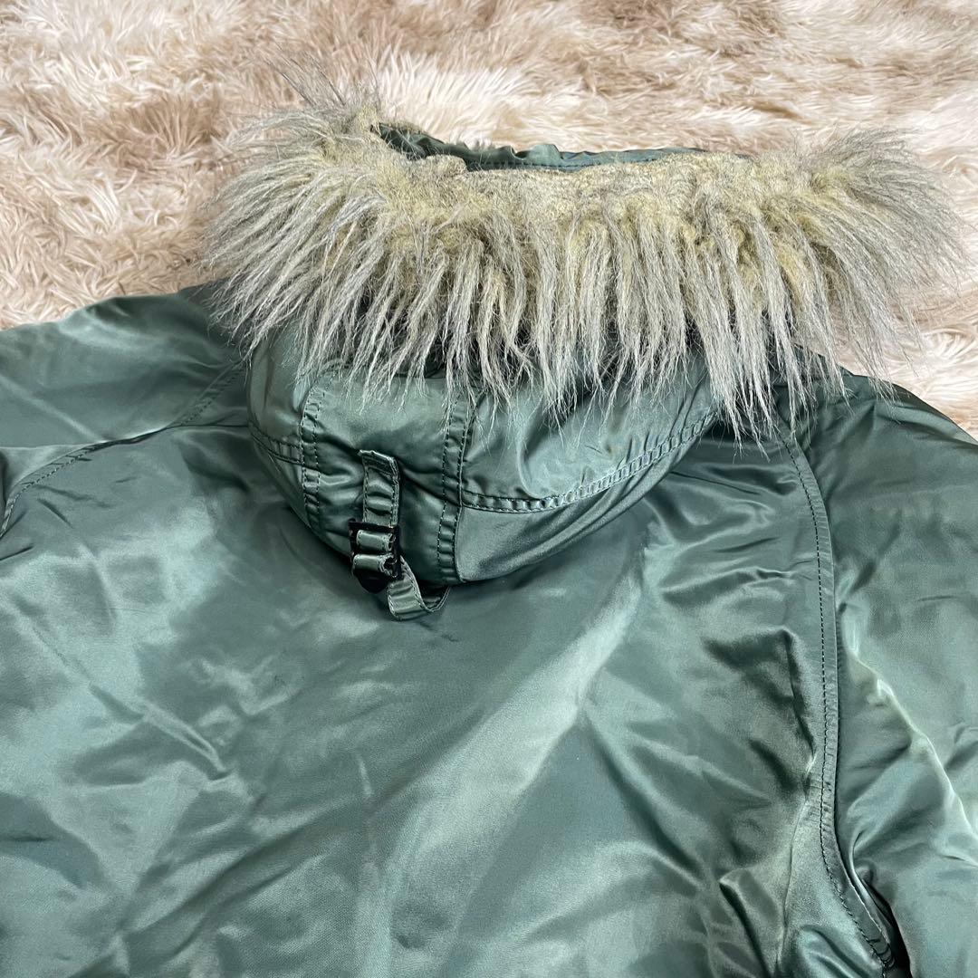 アルファインダストリーズ　N-3B フライトジャケット　アメリカ製　USA製