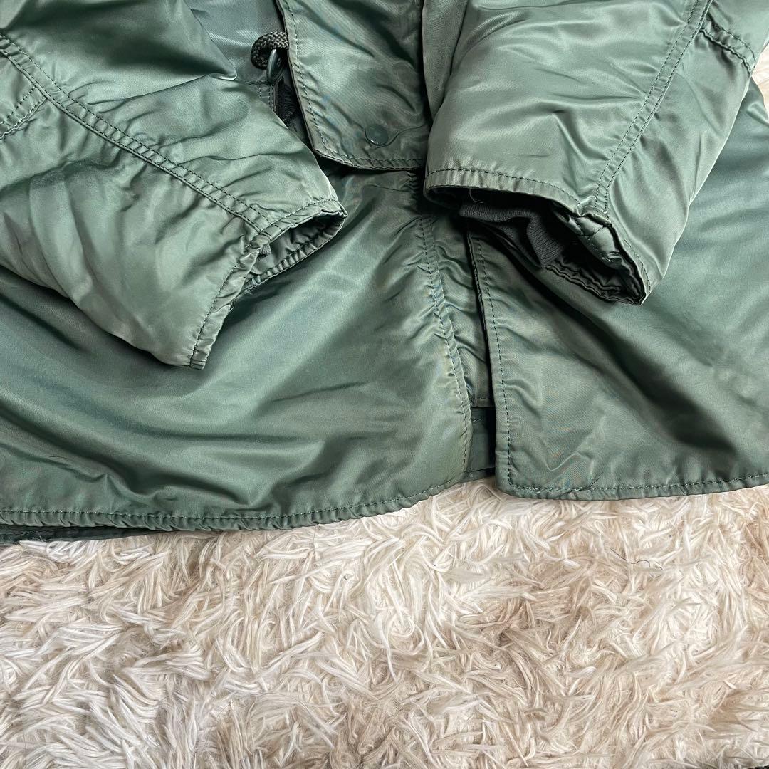 アルファインダストリーズ　N-3B フライトジャケット　アメリカ製　USA製