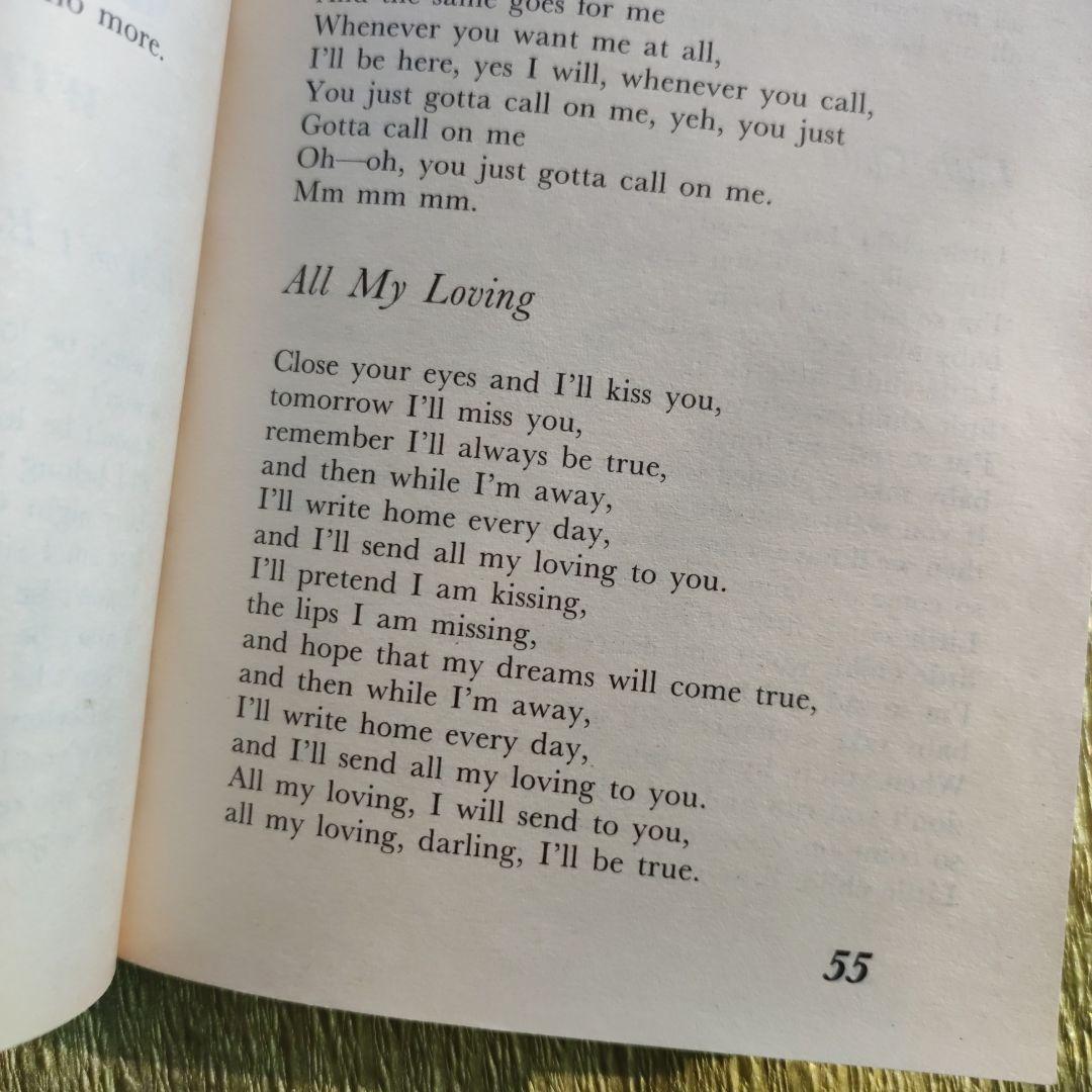 THE BEATLES SONGBOOK【英語・ロシア語・譜面】