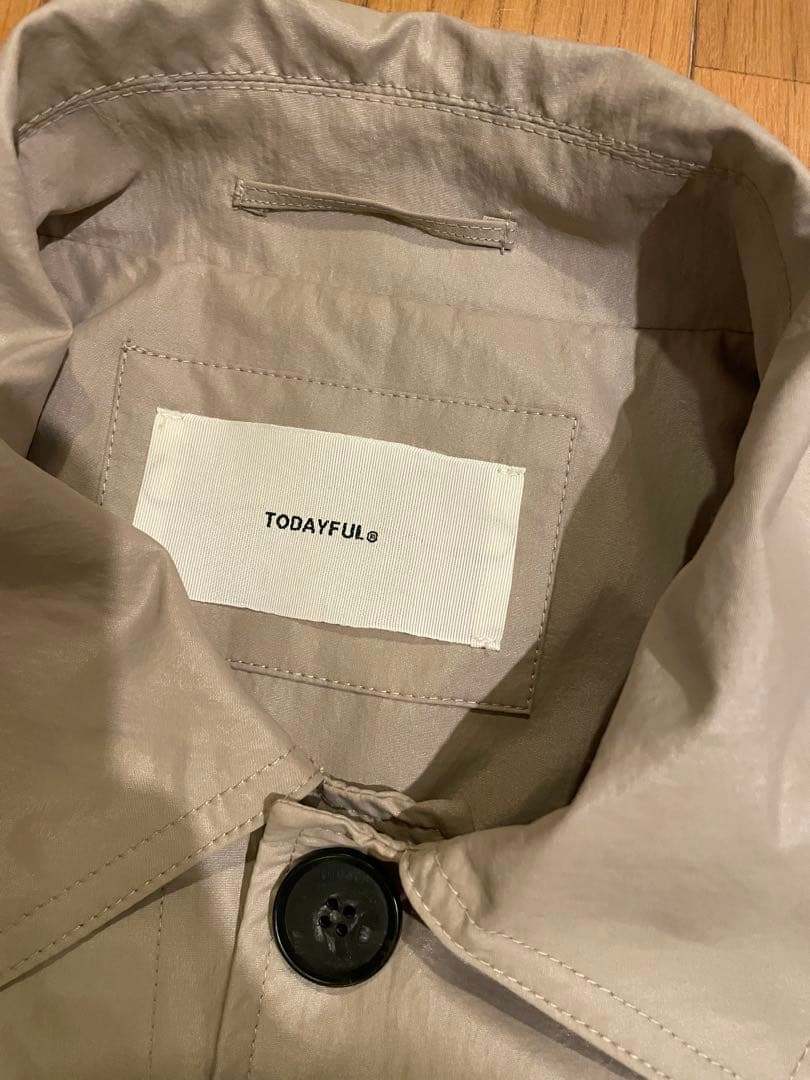 トゥデイフル Nylon Soutiencollar Coat 38