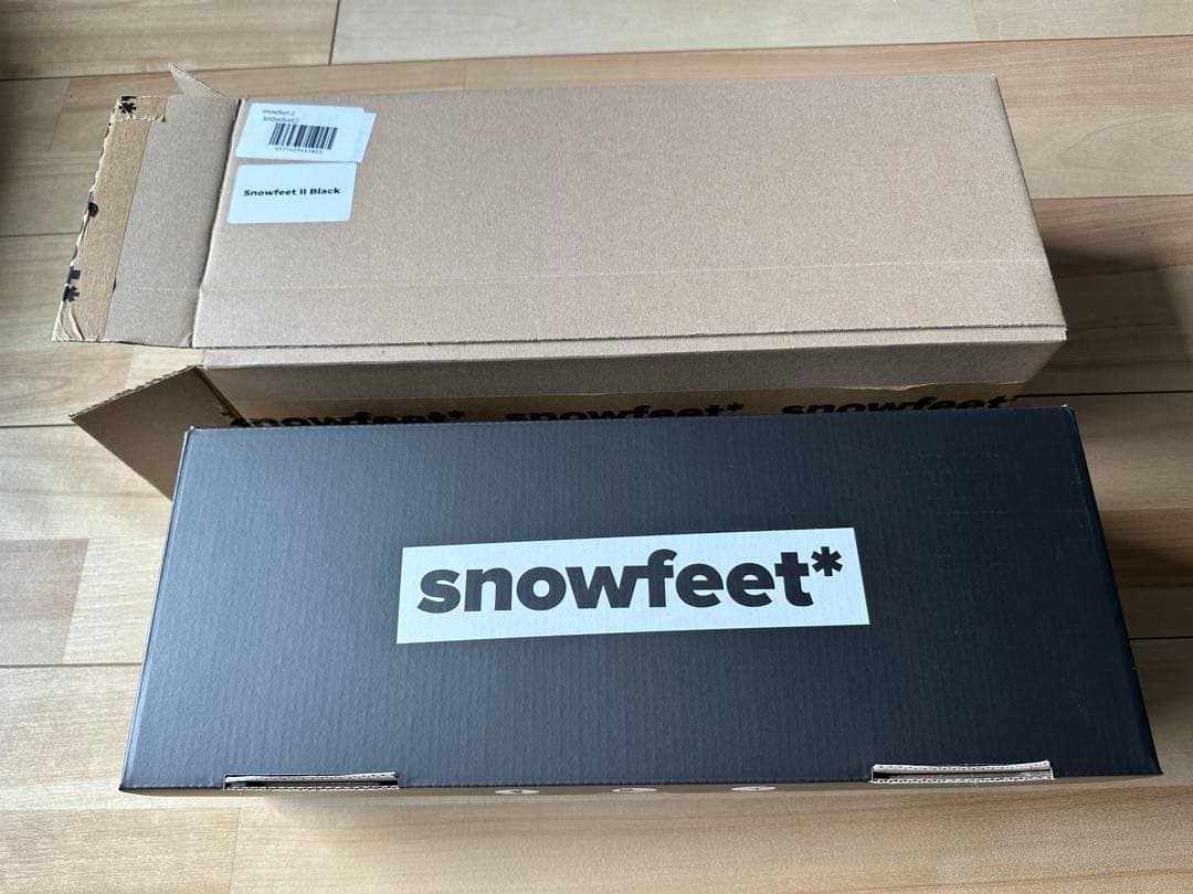 【いずみん】正規品スノーフィート 2025-2026モデル ブラック