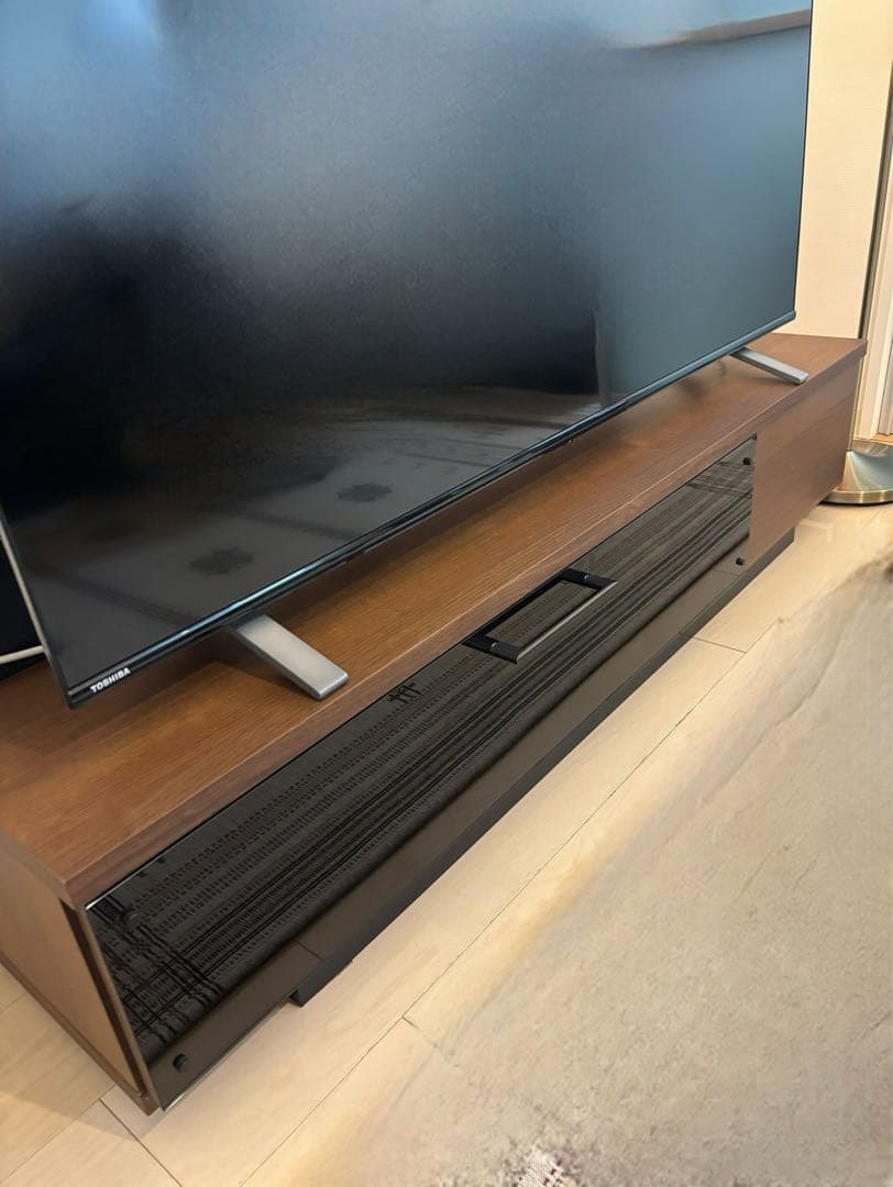 木製テレビ台 引き出し付き