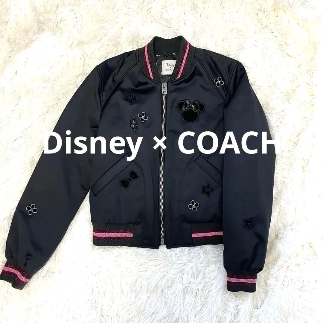 【美品】Disney × COACH コラボ ジャケット F29068（XS）
