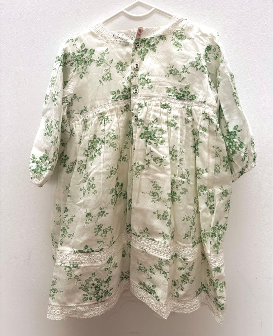 bonjour diary フラワー柄 ワンピース 6y