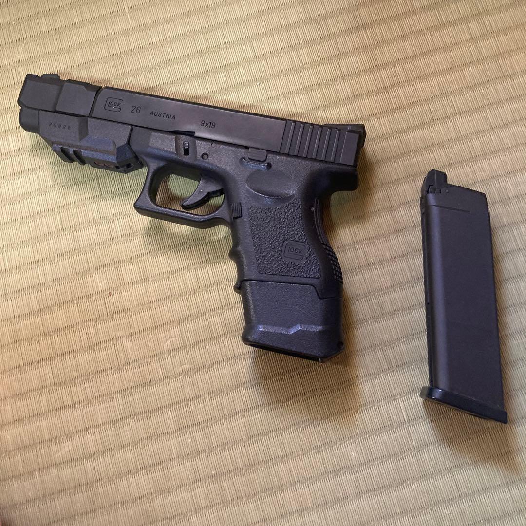 東京マルイ Glock 26 エアガン 9mm 美品 ガスガン サバゲー