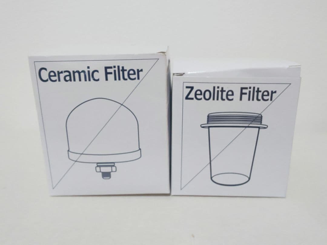ポタポタクラブ 浄水器カートリッジ セラミック・ゼオライトセット