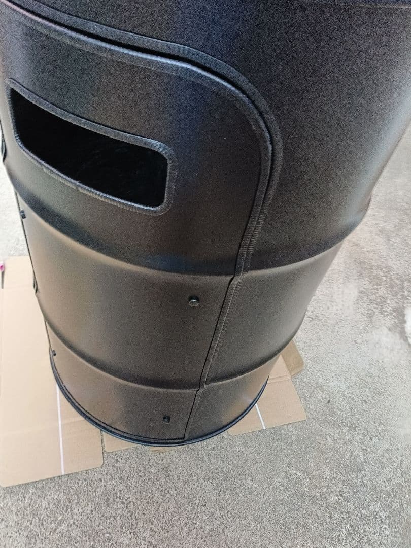 納期2026年1月よしき！ドラム缶テーブル‼️マッドブラック