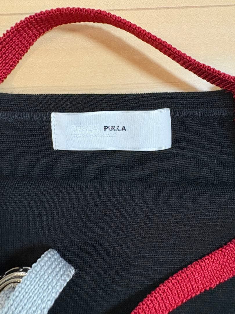 【TOGA PULLA】Tape jersey tank top