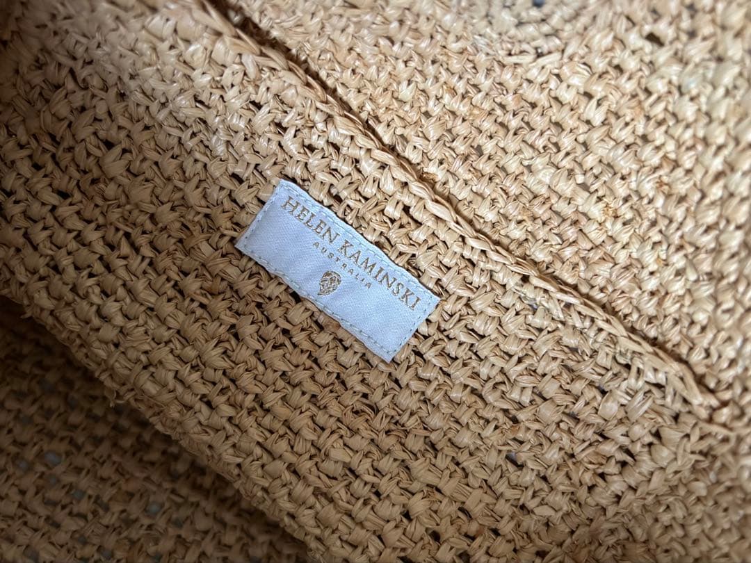 HELEN KAMINSKI 　ベージュ かごバッグ