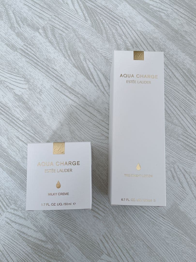 エスティローダー アクアチャージ トリートメントローション&ミルキークリーム