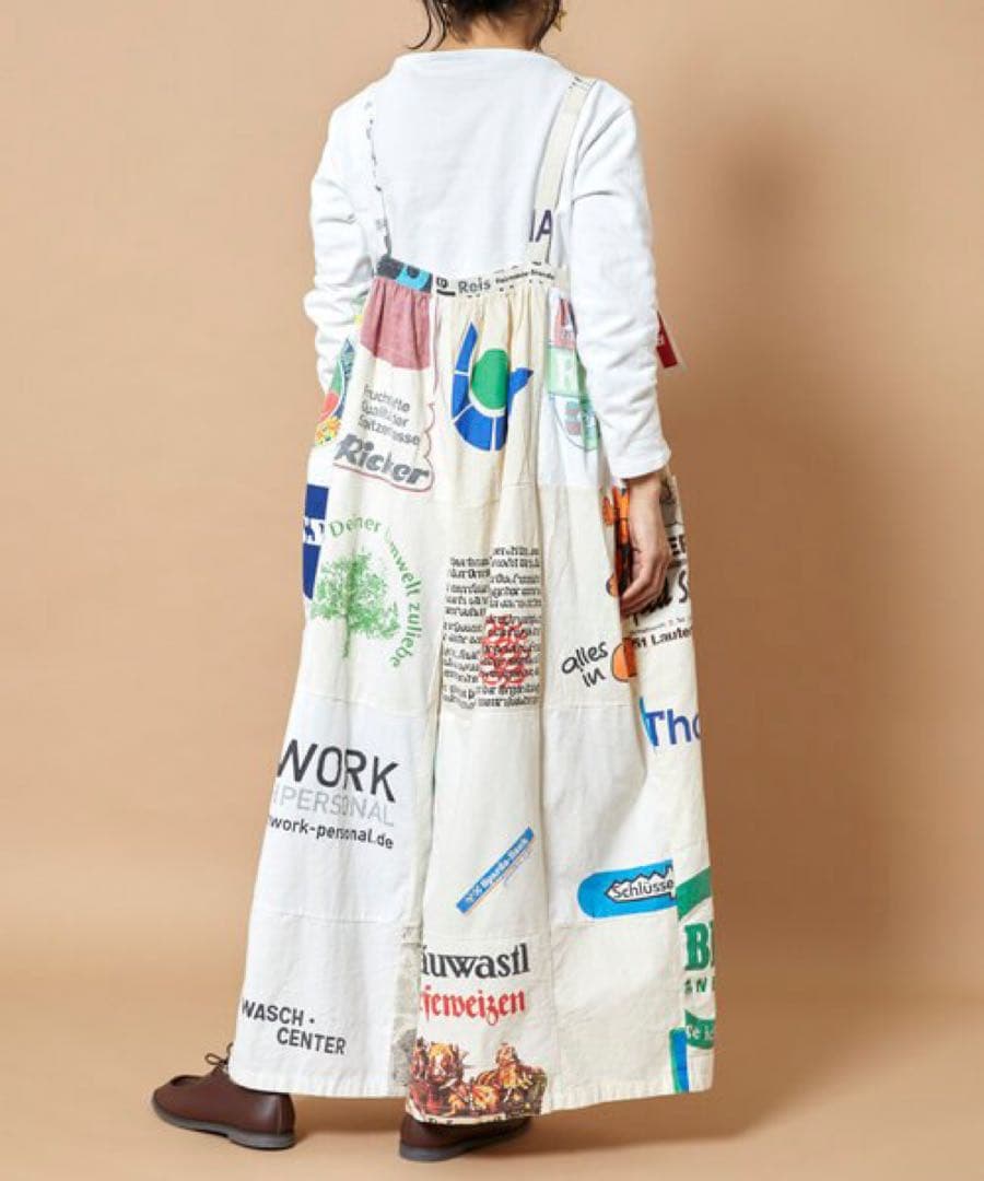 【freada】Vintageヨーロピアンエコバッグリメイクスカート