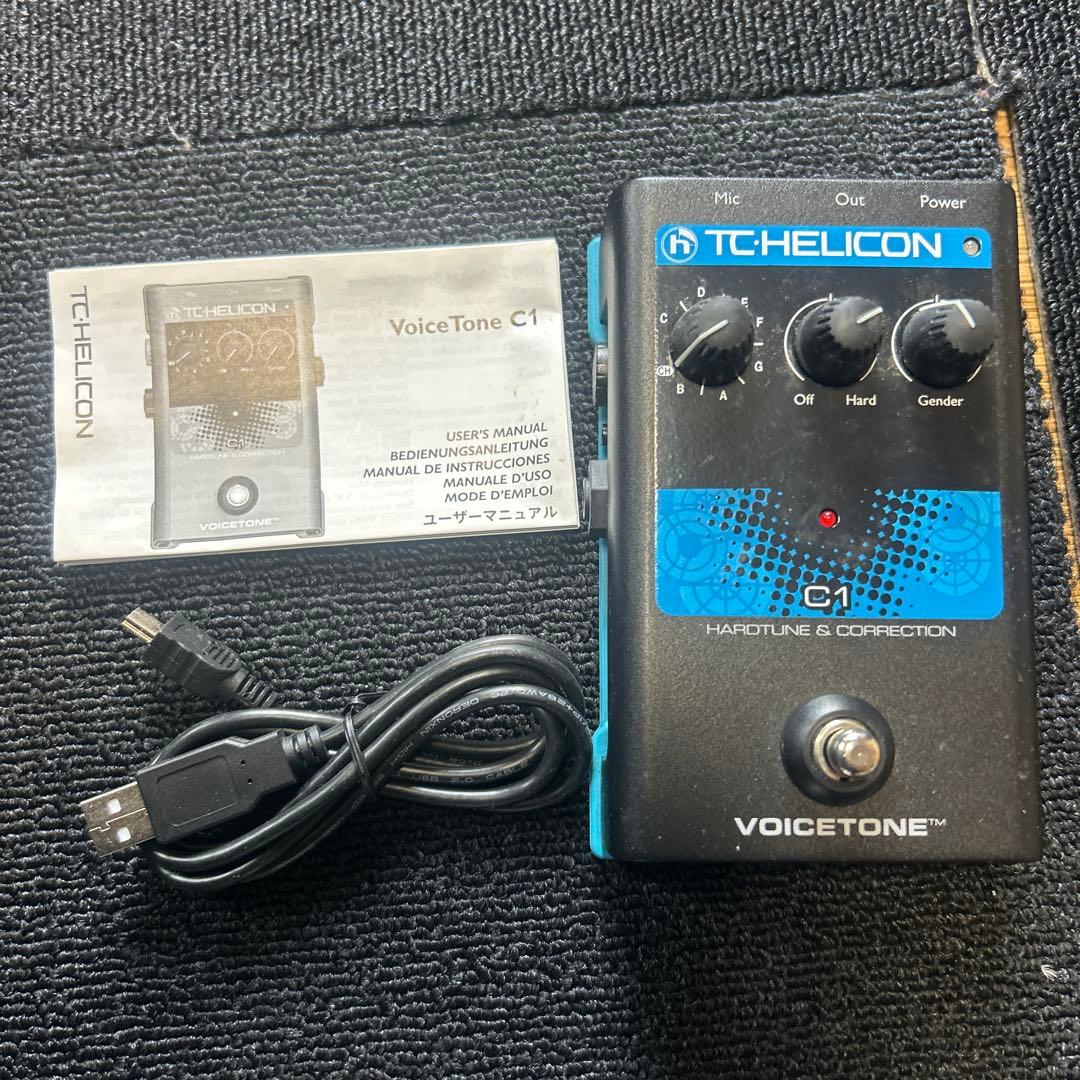 tc helicon VoiceTone C1ボーカルエフェクター2／8迄値引き