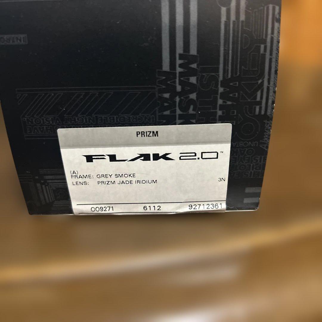 小物 OAKLEY FLAK2.0 92712361 FRAME GREYSMOKE