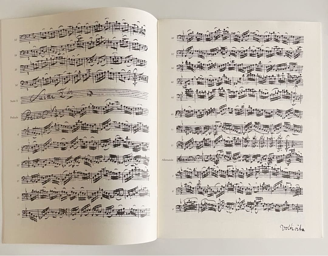 バッハ◇無伴奏チェロ組曲◇BWV1007-1012◇原典版◇ベーレンライター版◇