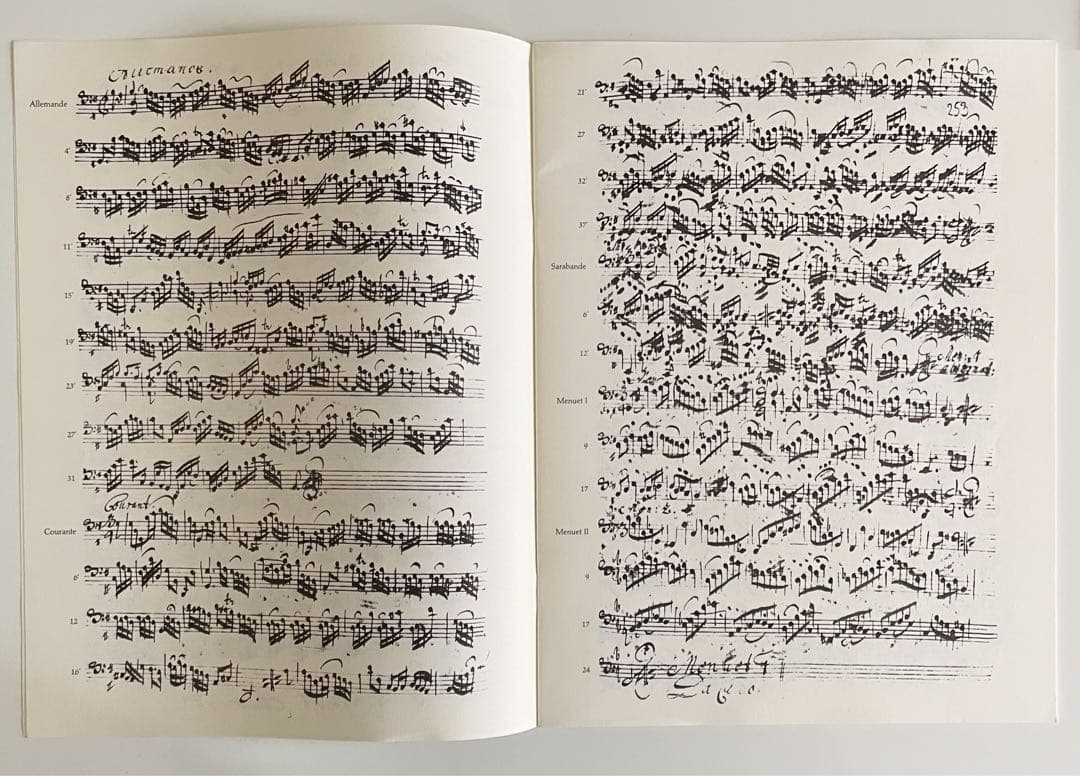 バッハ◇無伴奏チェロ組曲◇BWV1007-1012◇原典版◇ベーレンライター版◇