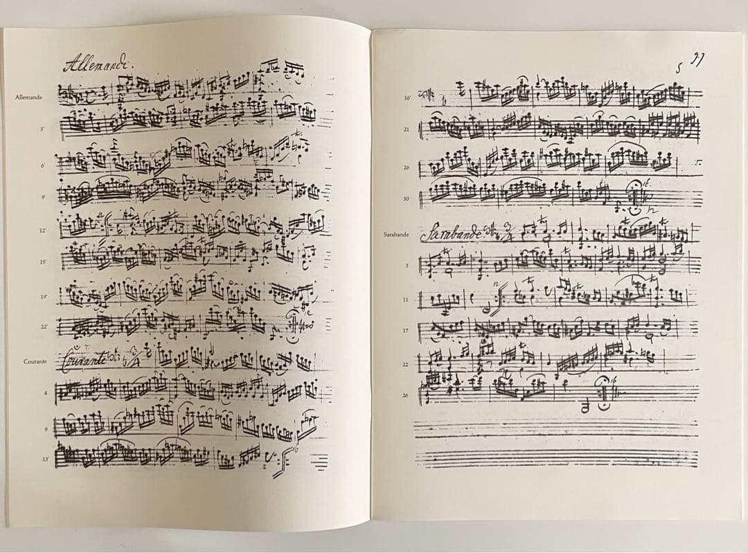 バッハ◇無伴奏チェロ組曲◇BWV1007-1012◇原典版◇ベーレンライター版◇