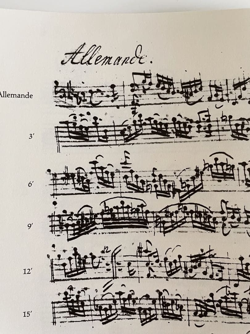 バッハ◇無伴奏チェロ組曲◇BWV1007-1012◇原典版◇ベーレンライター版◇