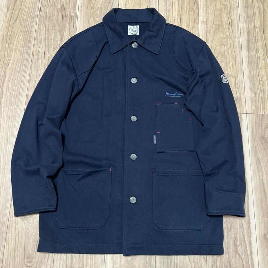 高級 美品 SINA COVA シナコバ カバーオール スウェット R-7302